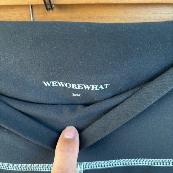 WeWoreWhat Black Corset Legging, Size M - Picture 6 of 10